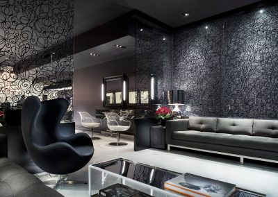 A shot of the interior of the Chris Chase Salon