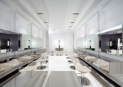 A shot of the interior of the Chris Chase Salon